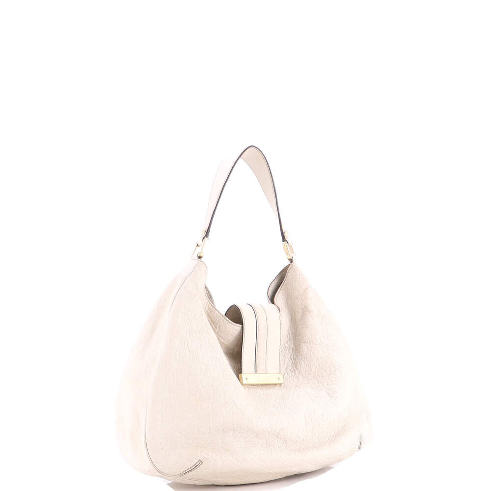 New Ladies Web Hobo Guccissima Leather #191809G10B - Picture 2 of 9